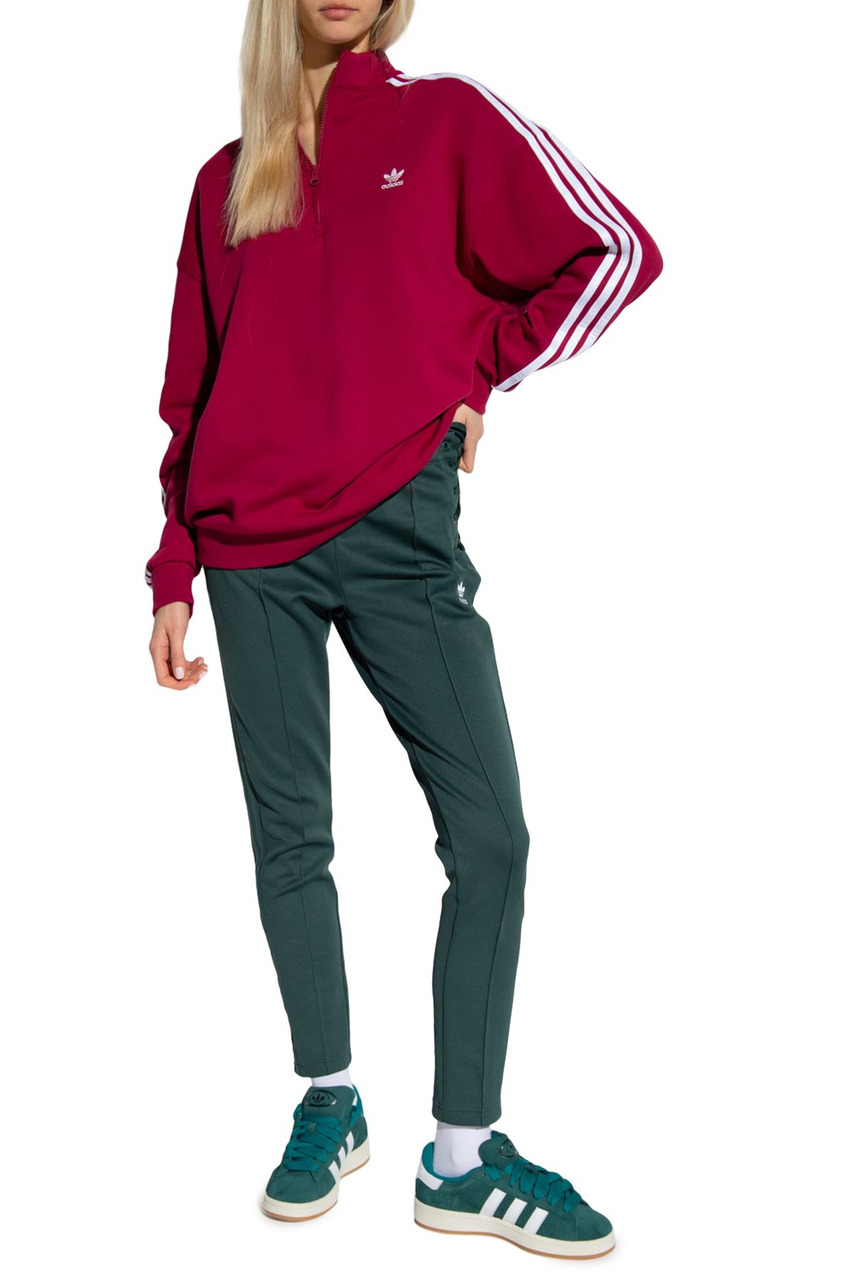 Adidas Originals Sweatshirt with standing collar