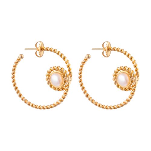  Spirale Créole earrings