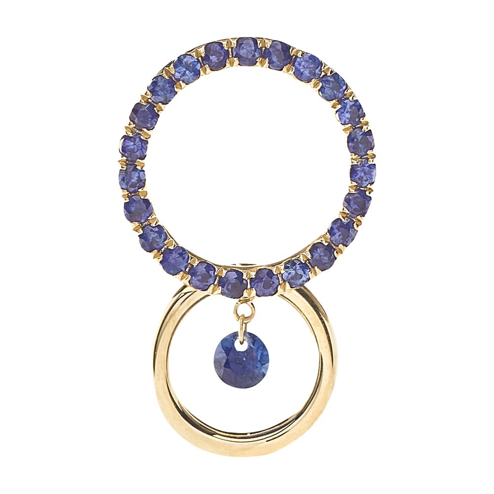 Persée Single earring Bonnie 1 sapphire