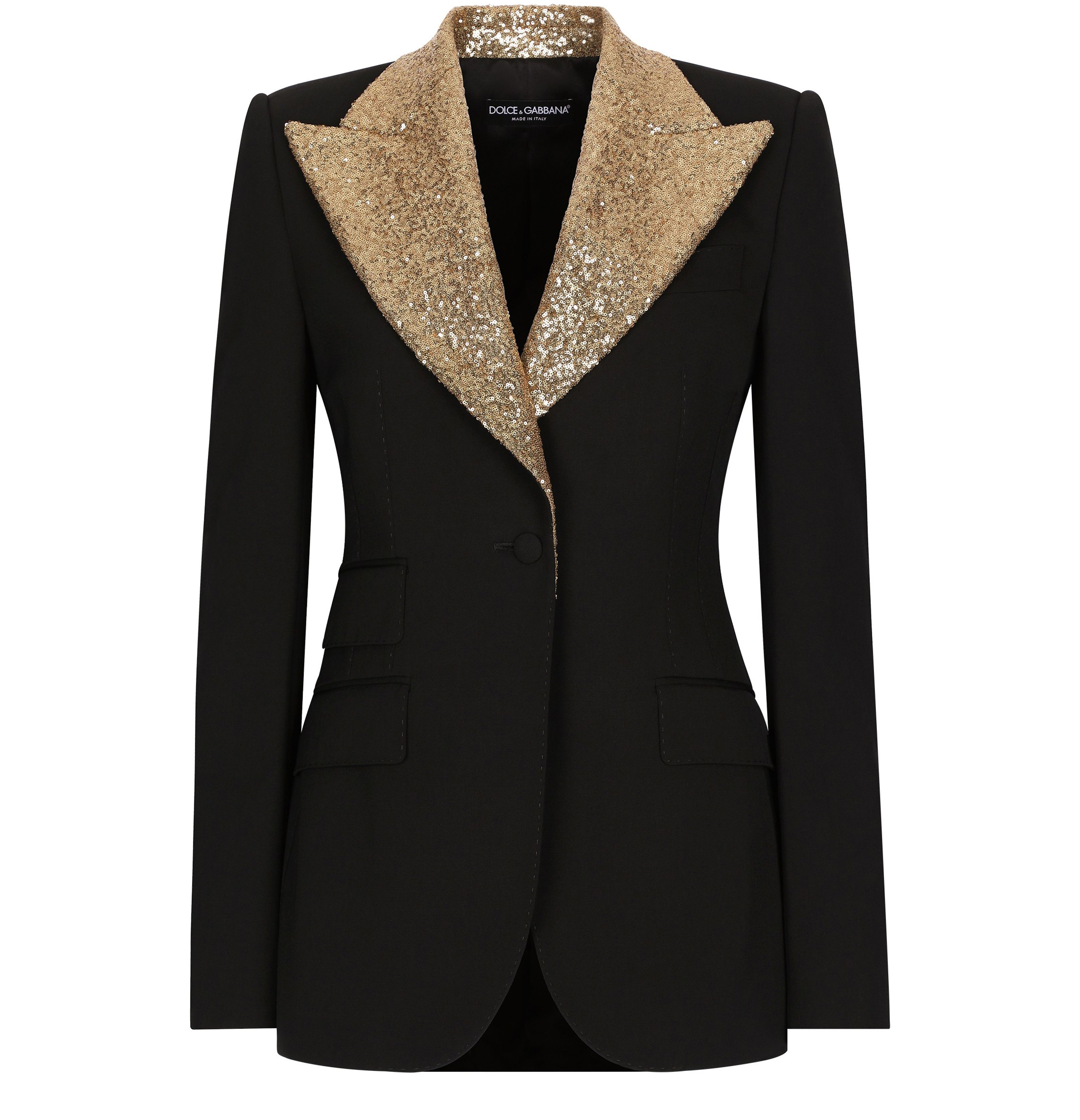 Dolce & Gabbana Single-breasted wool jacket