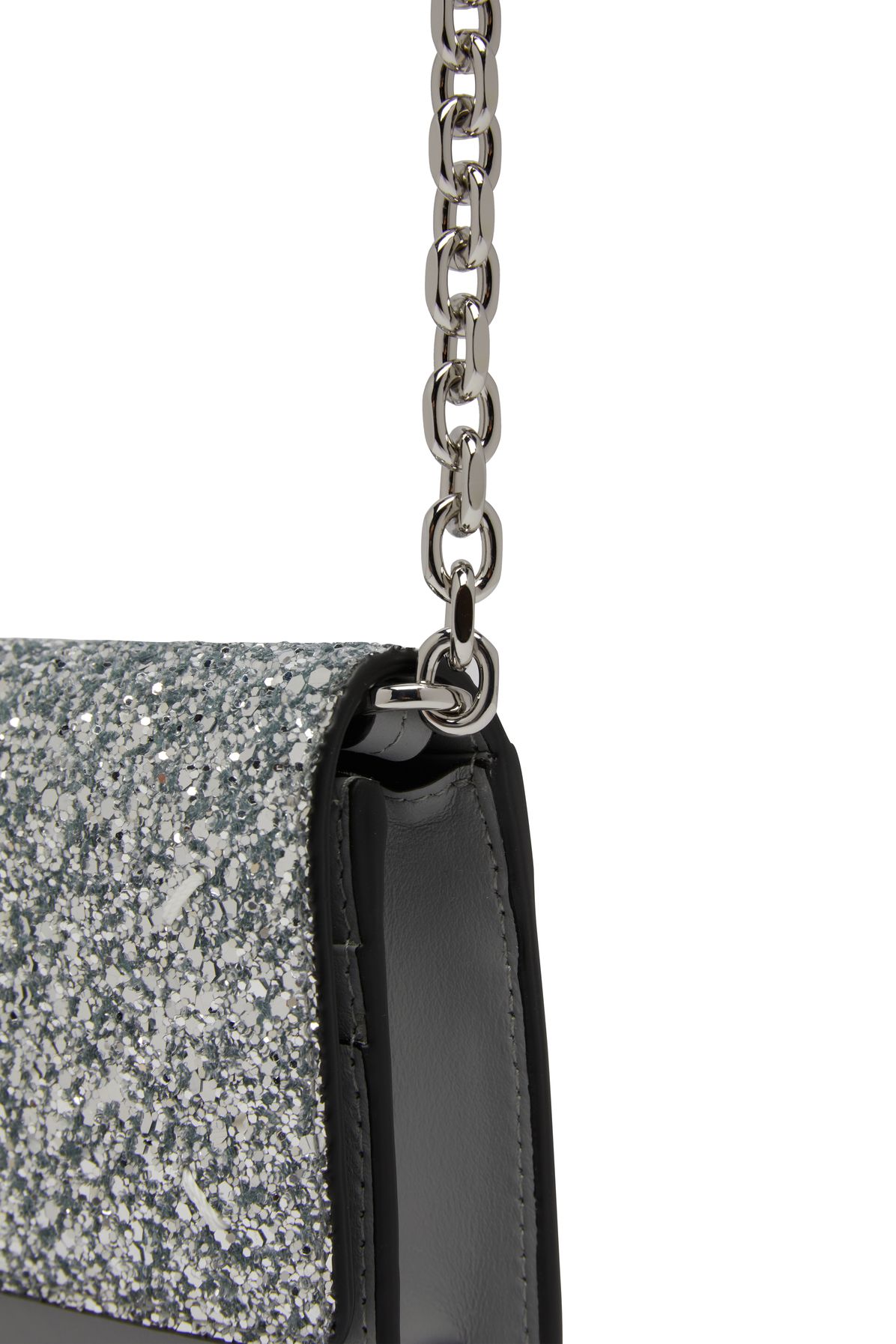 Maison Margiela Glitter micro chain wallet