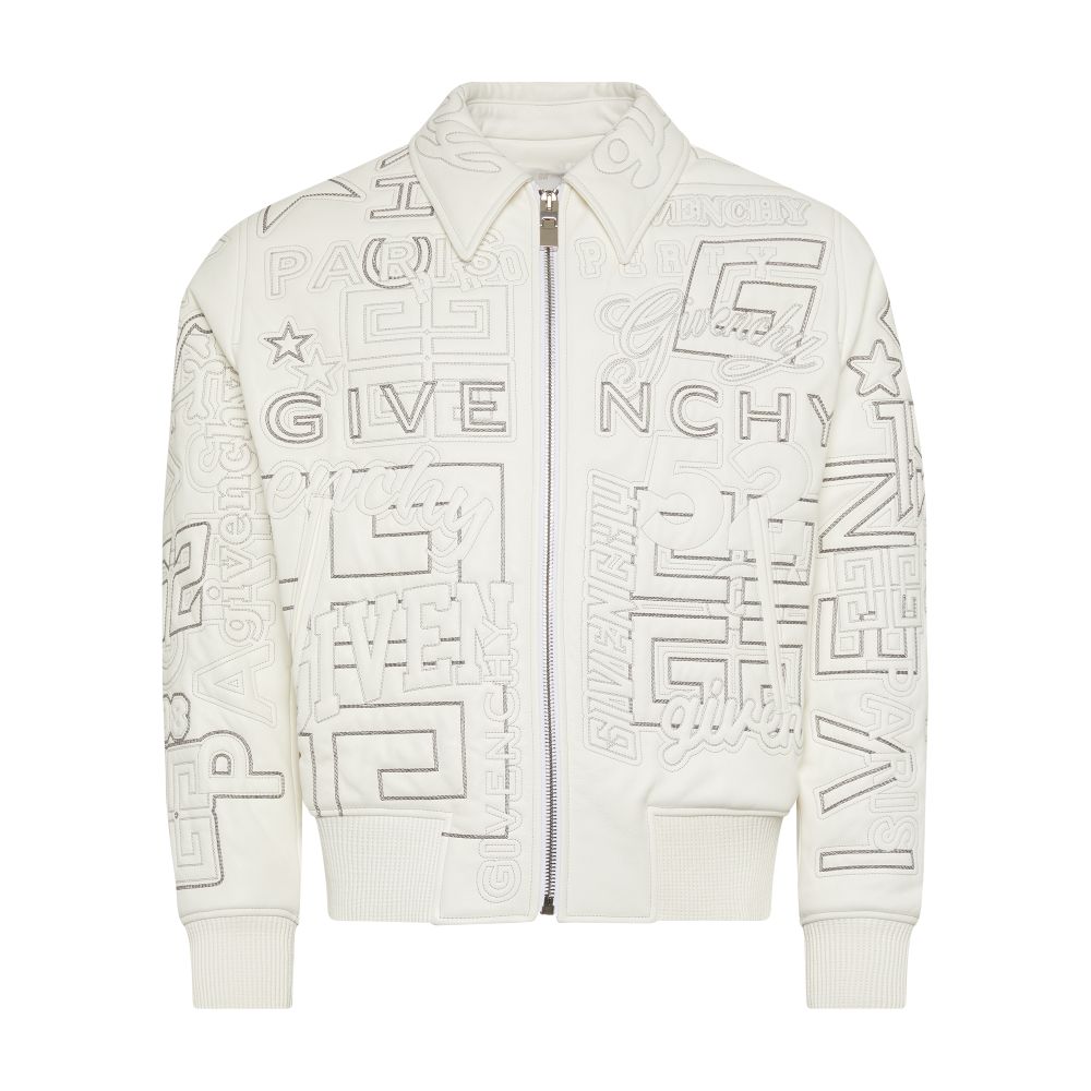 Givenchy Quilted leather bomber