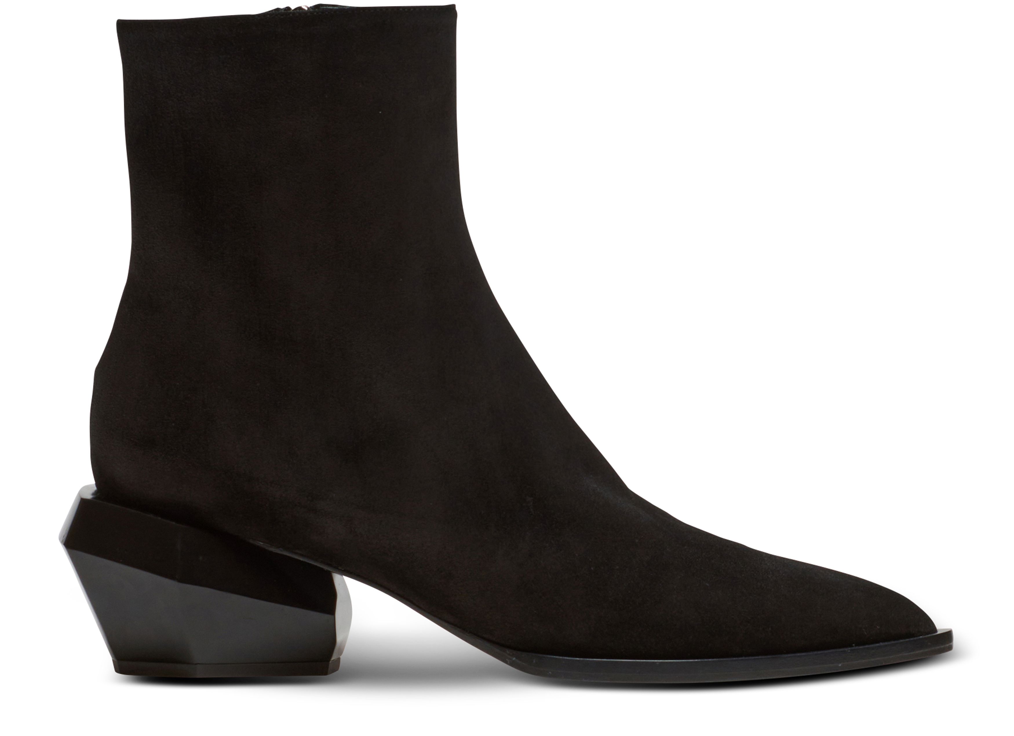 Balmain Billy suede diamond heel boot