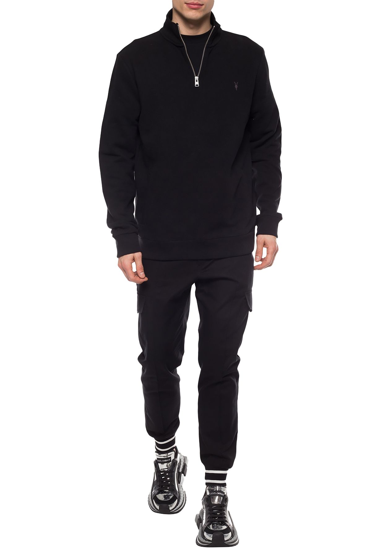 Allsaints ‘Raven' sweatshirt with logo