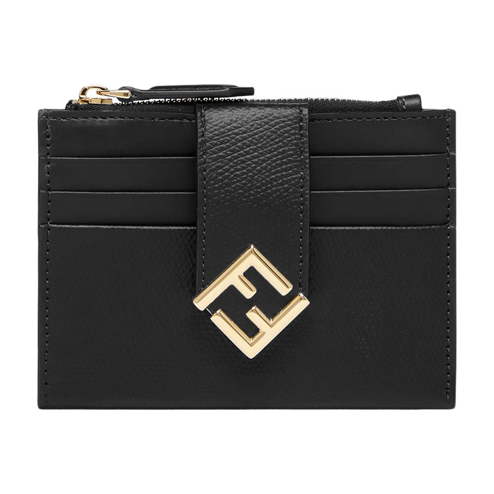 FENDI FF Diamonds Zip Card Case