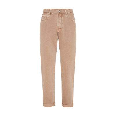 Brunello Cucinelli Iconic fit five-pocket trousers