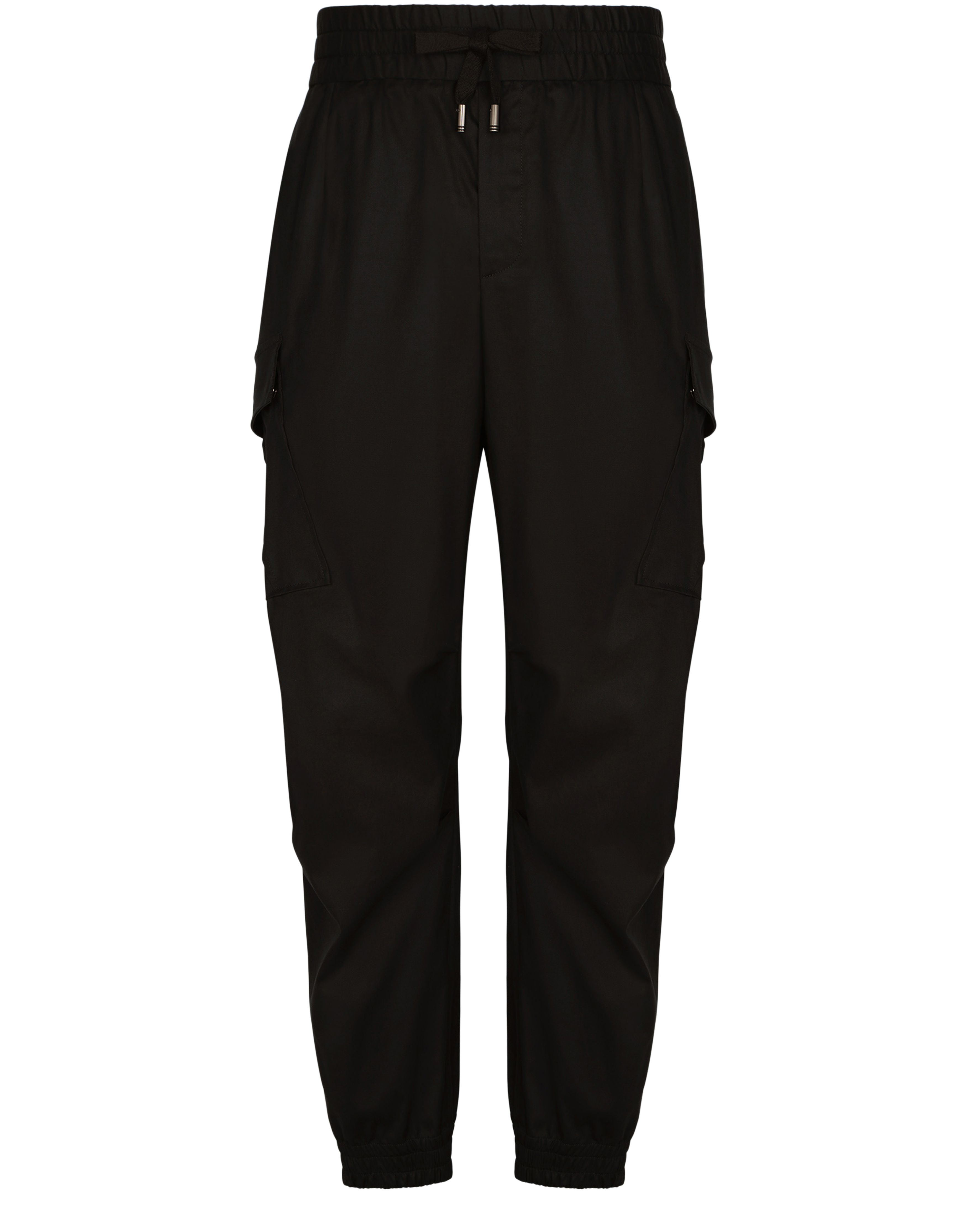 Dolce & Gabbana Cotton cargo pants with branded tag