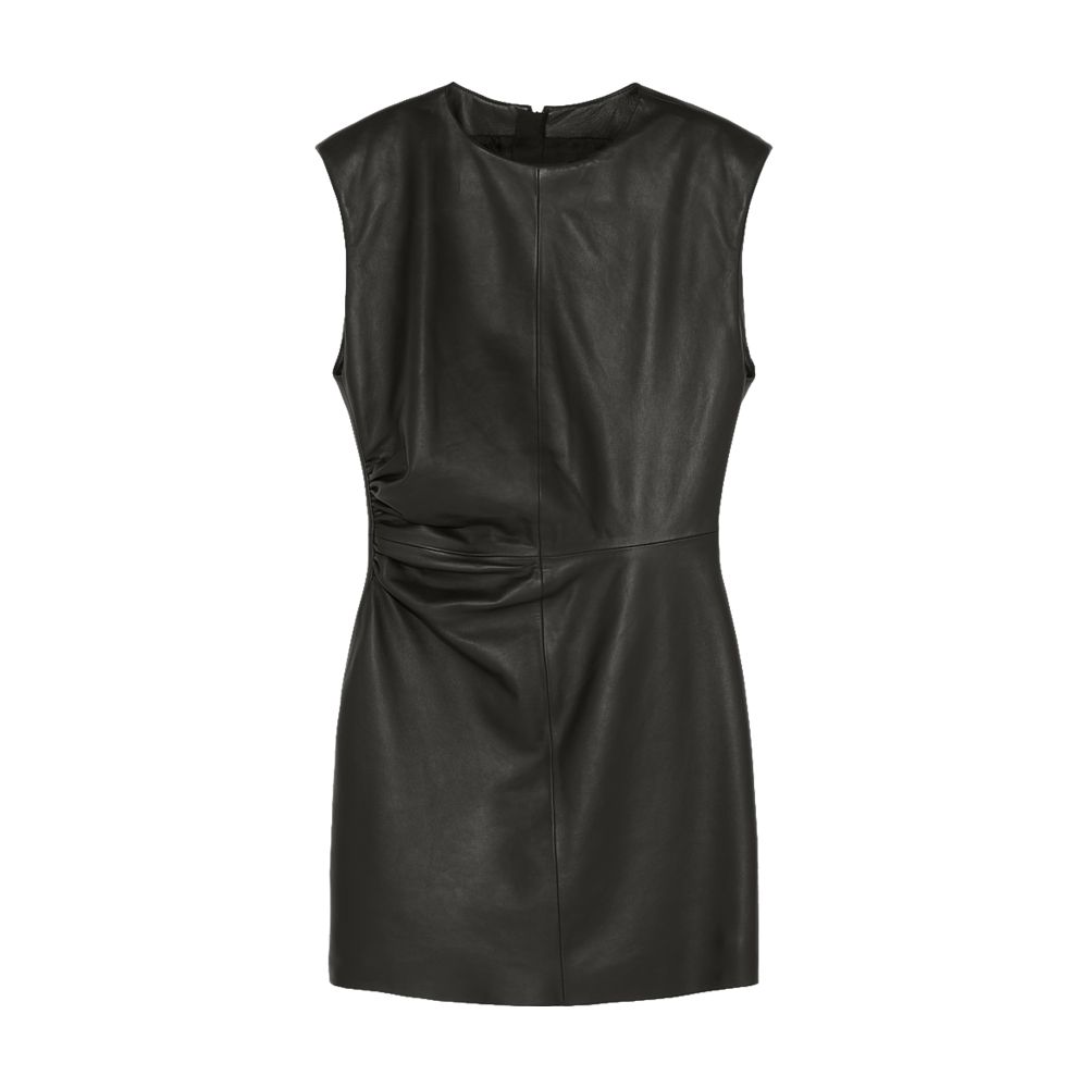 Yves Salomon Sleeveless lamb leather dress