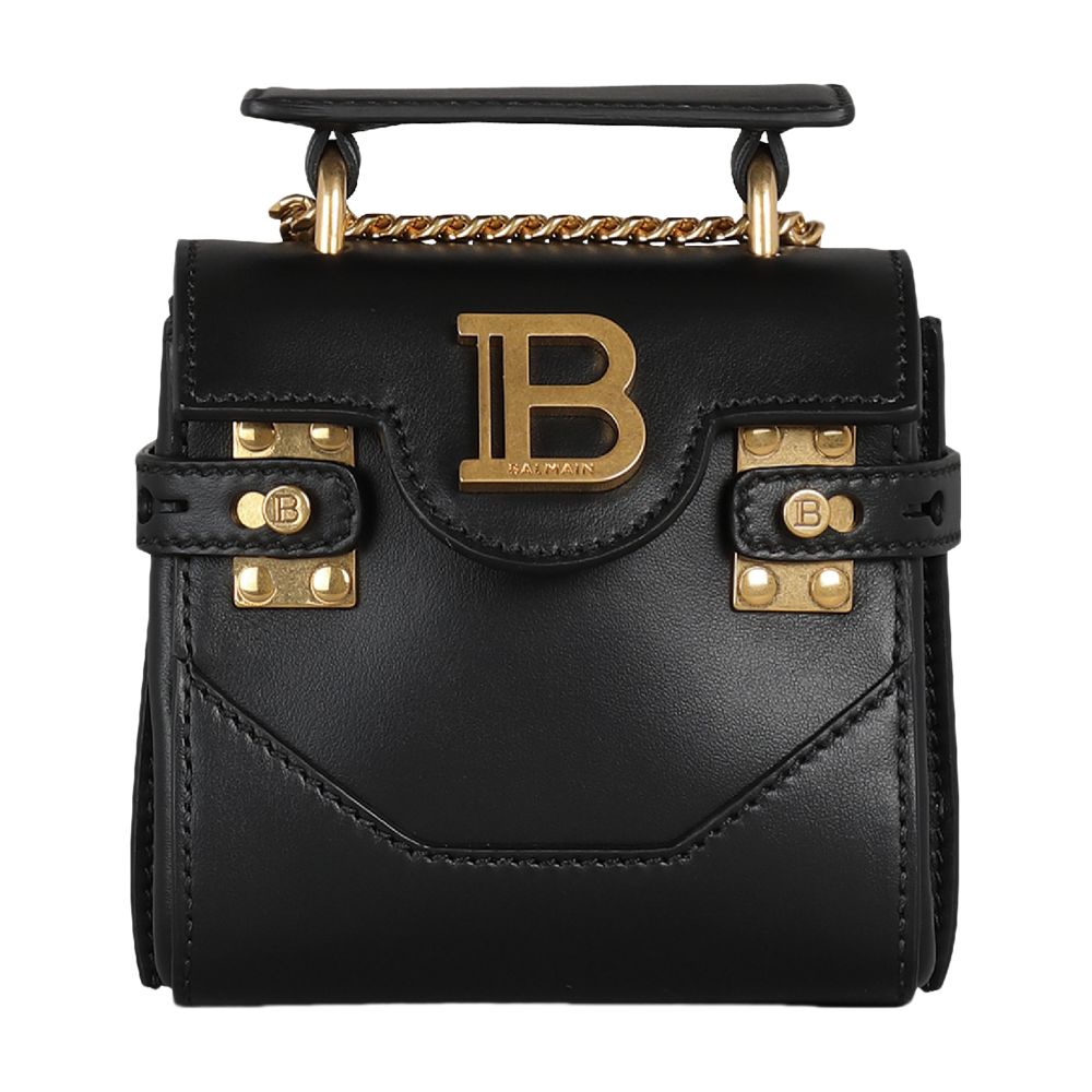 Balmain B-Buzz Mini Leather Bag