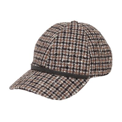 Brunello Cucinelli Baseball cap decorated with Monile