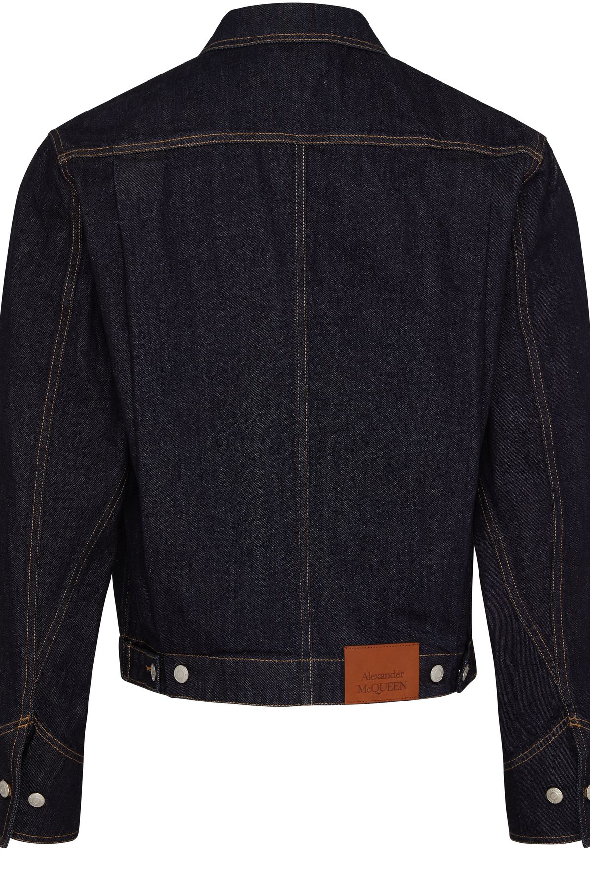 Alexander McQueen Zipped denim jacket 