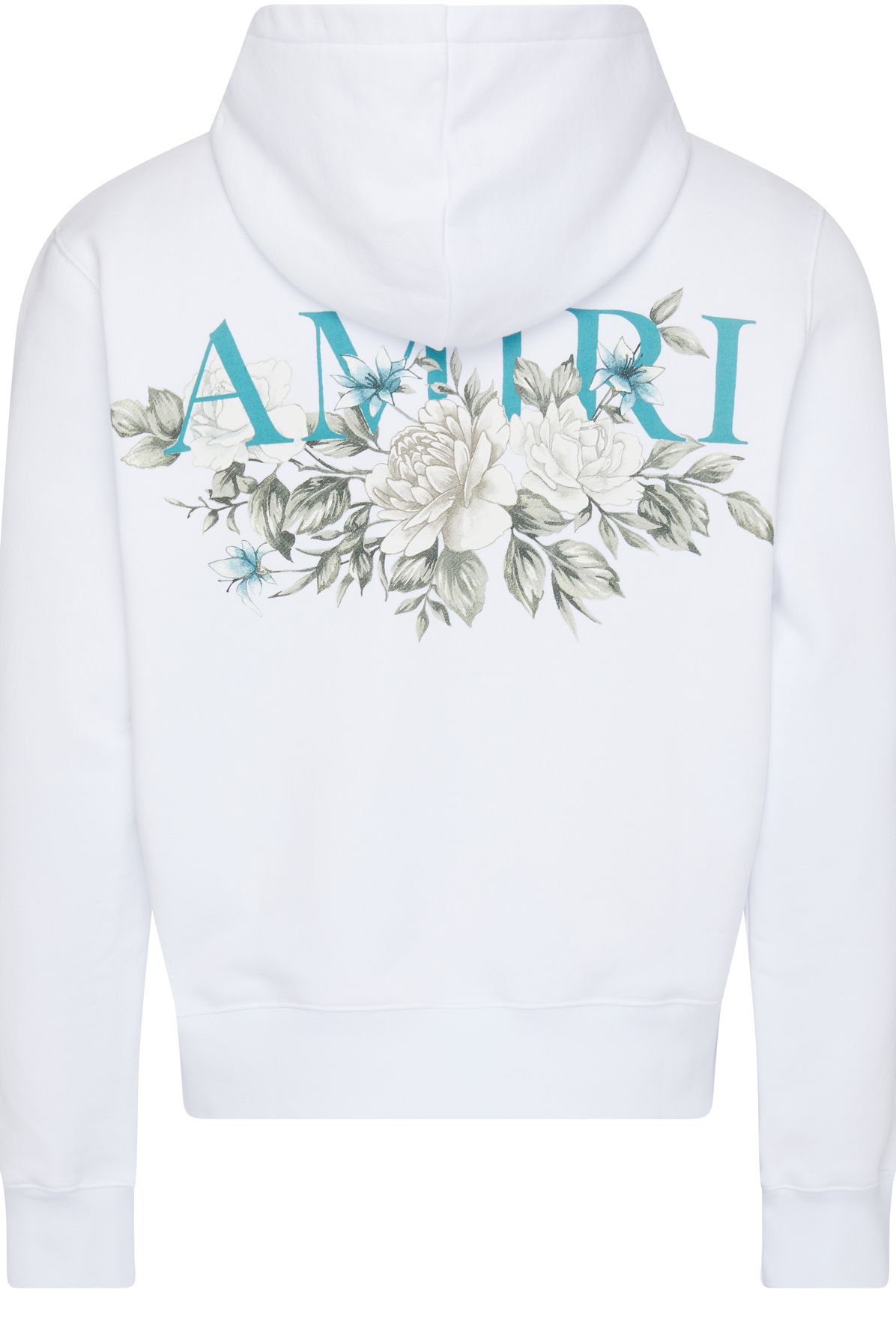 Amiri Floral Amiri logo hoodie