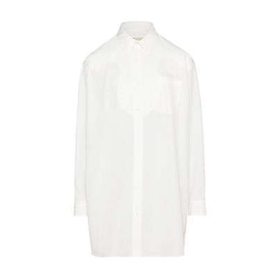 Maison Margiela Cotton poplin shirt dress