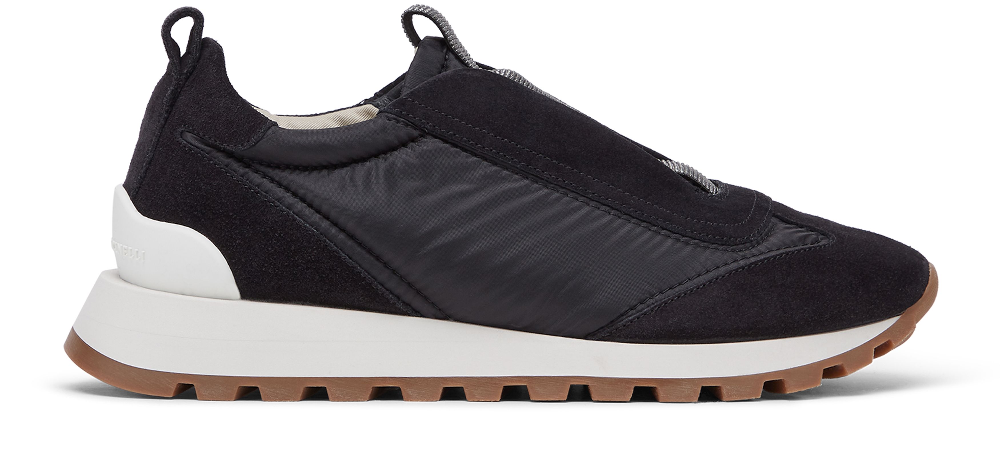 Brunello Cucinelli Monili embellished running shoes