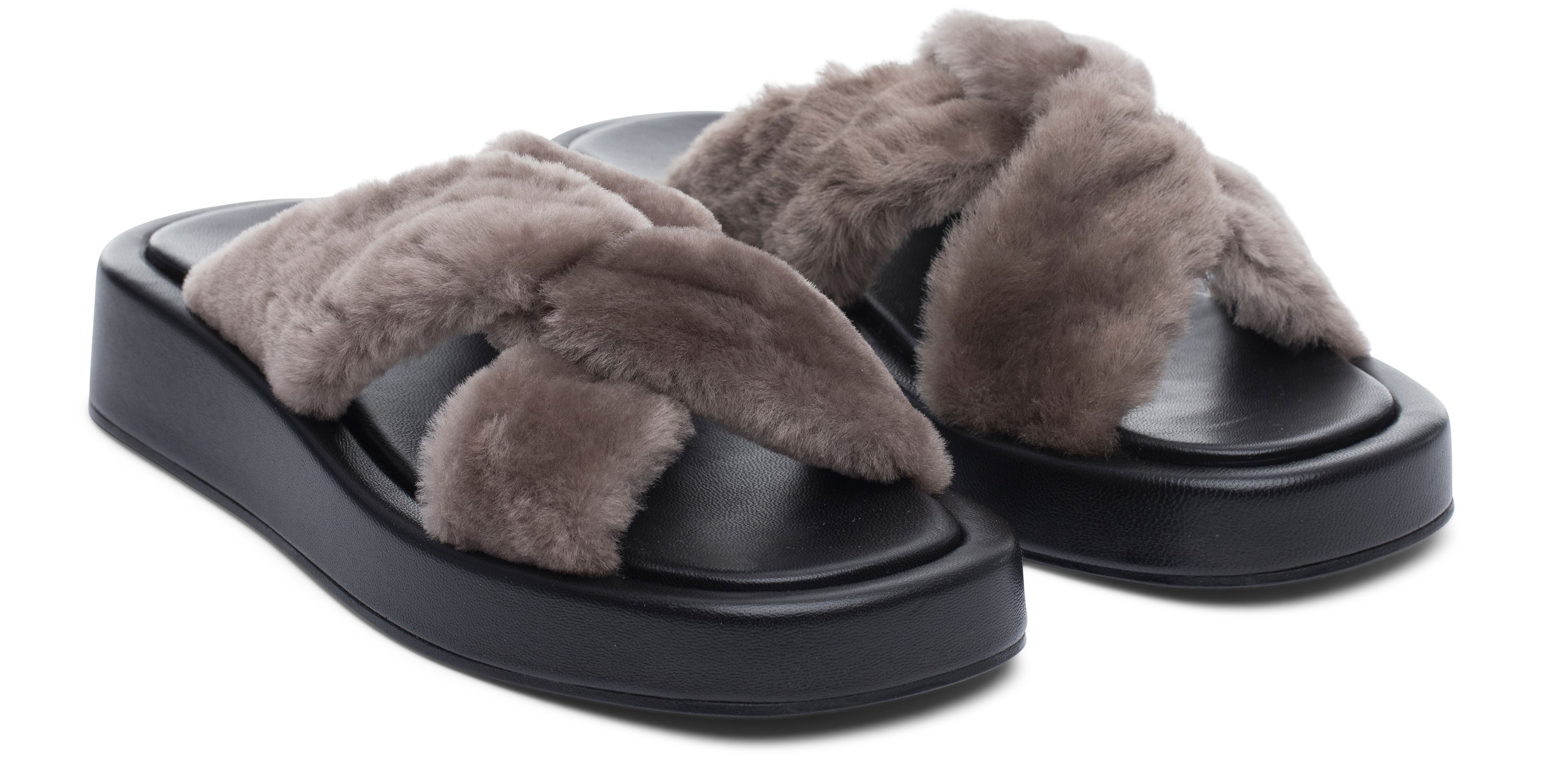 Elleme Tresse Shearling Platform