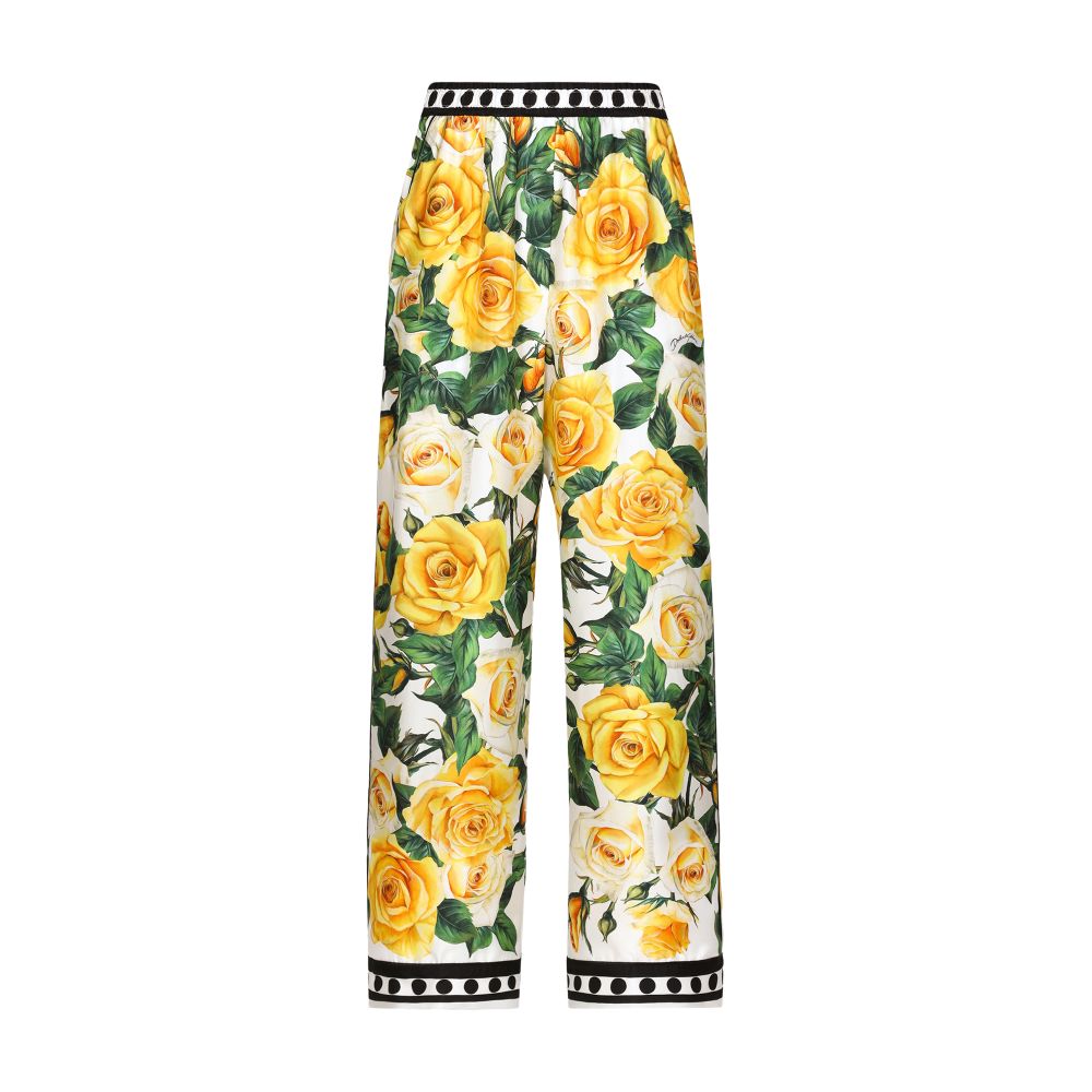 Dolce & Gabbana Silk pajama pants