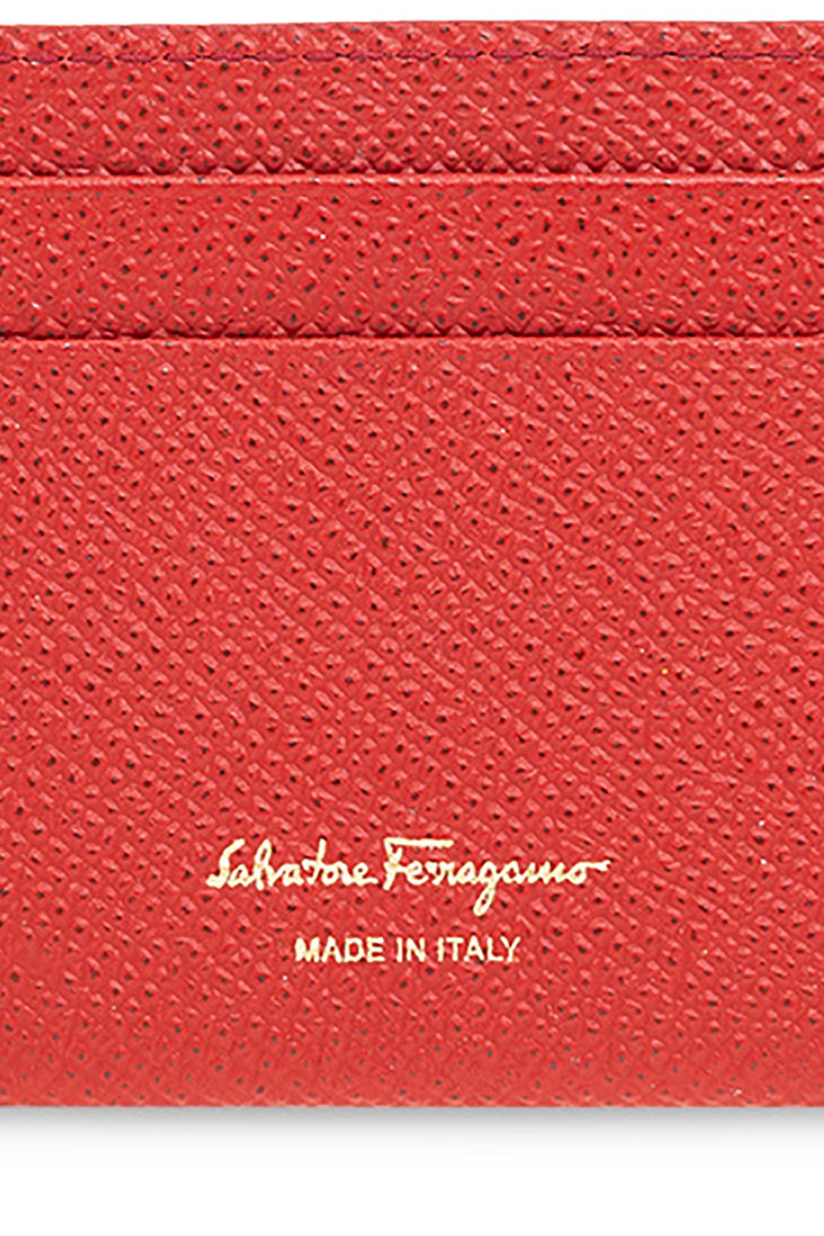 Salvatore Ferragamo Leather card holder