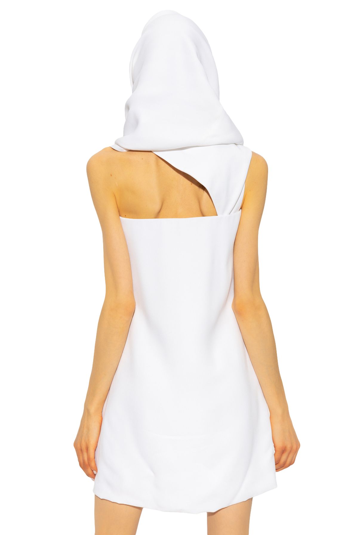 Salvatore Ferragamo Hooded mini dress