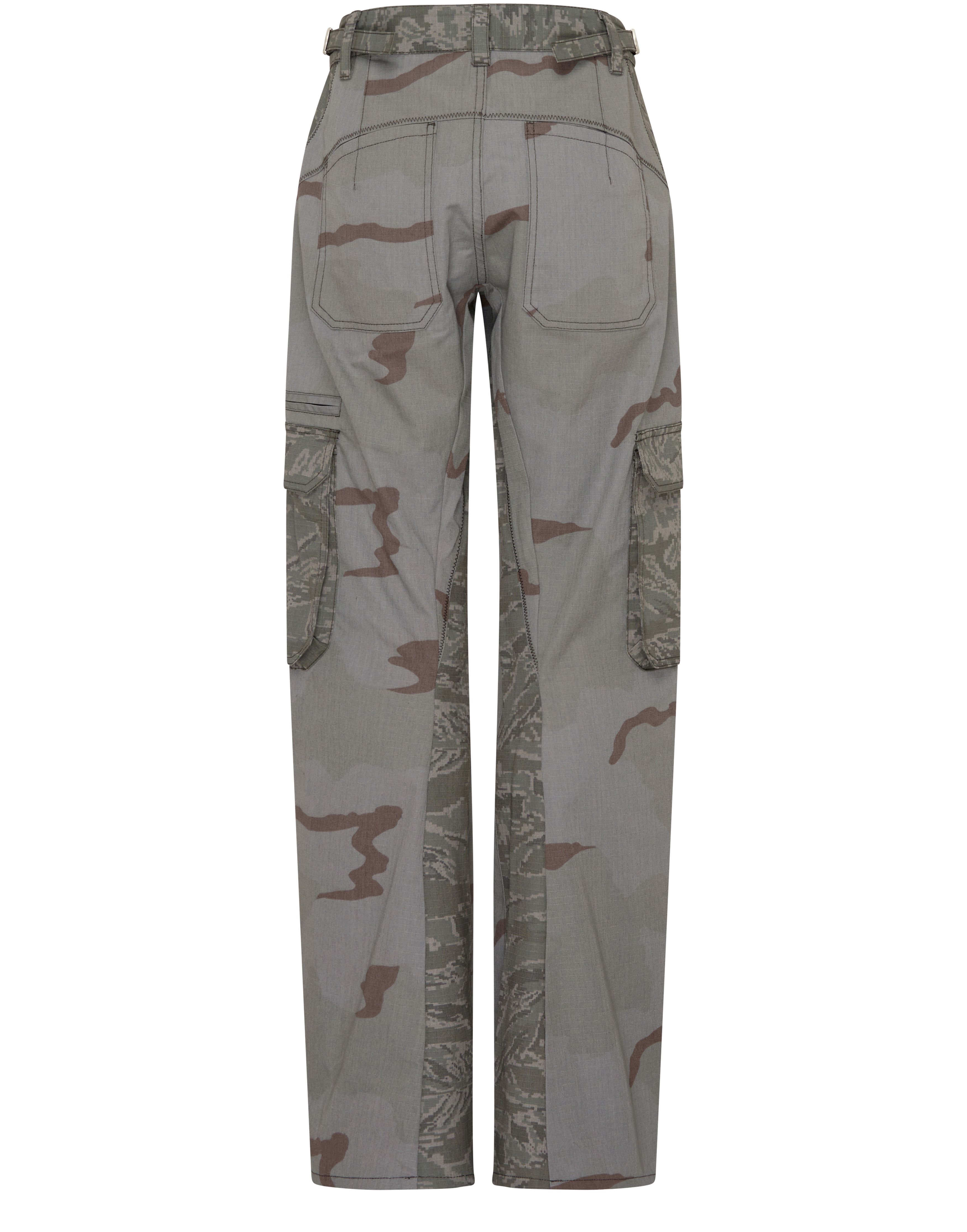 Marine Serre Regenerated Camo cargo pants