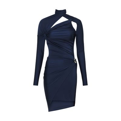 Coperni Asymmetric twisted dress