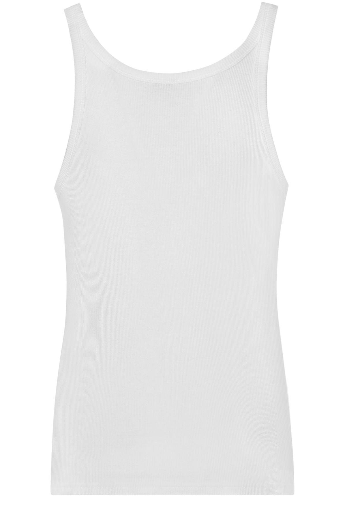 Dolce & Gabbana Fine-rib cotton singlet