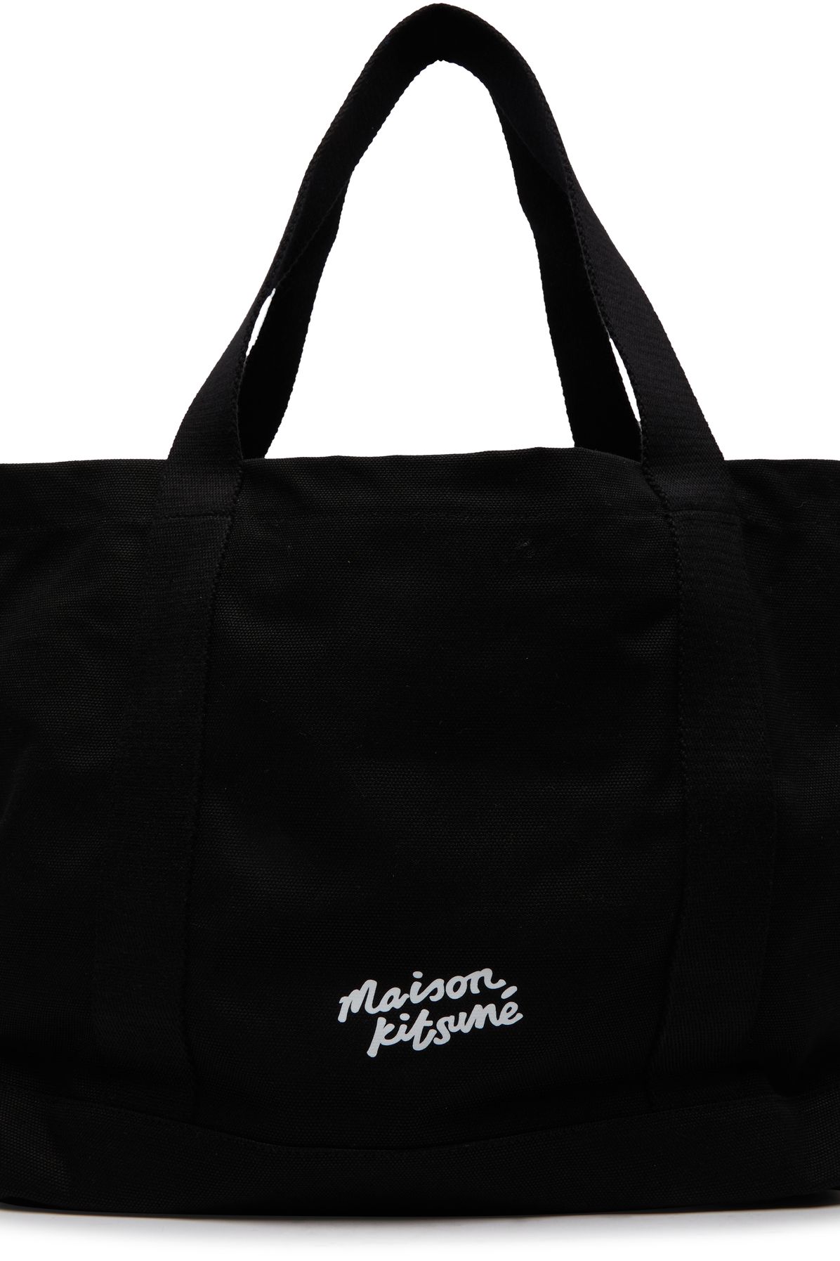 Maison Kitsuné Fox head tote bag