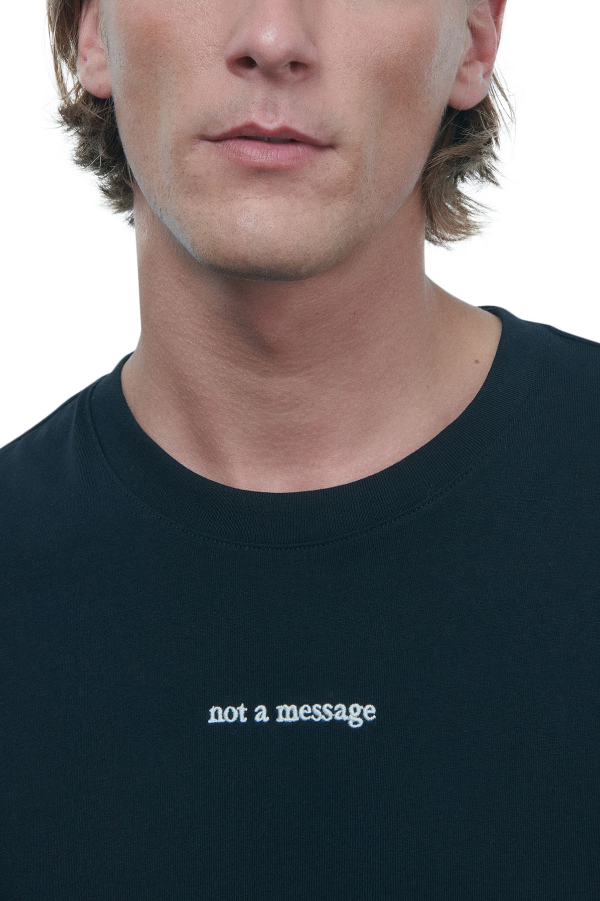 MAISON LABICHE not a message Popincourt T-shirt