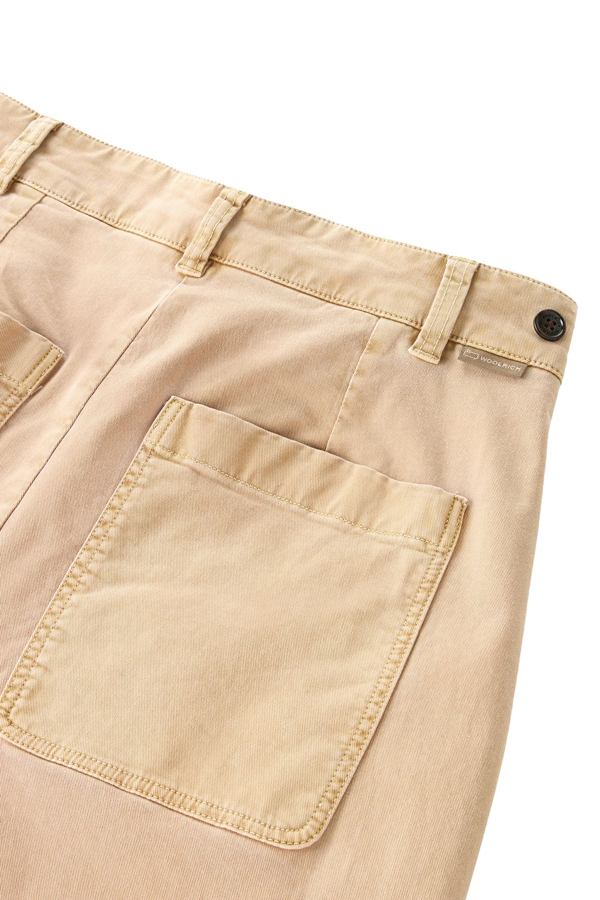 Woolrich Garment-Dyed Chino Pants in Stretch Cotton Twill