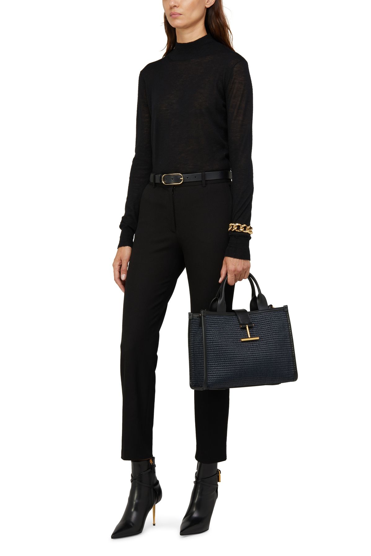 Tom Ford Crocodile embossed Tara bag