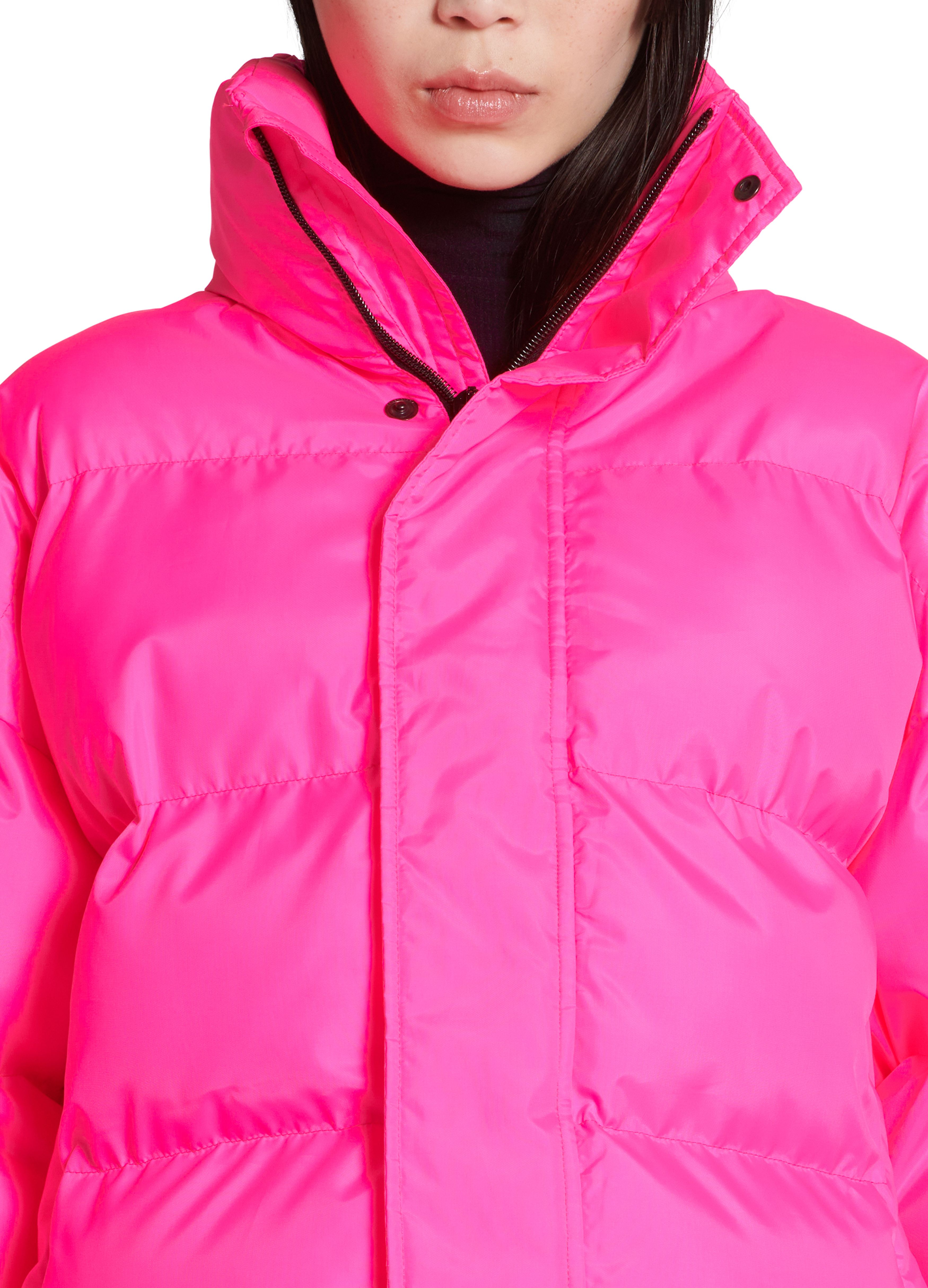 Balenciaga Neon puffer jacket