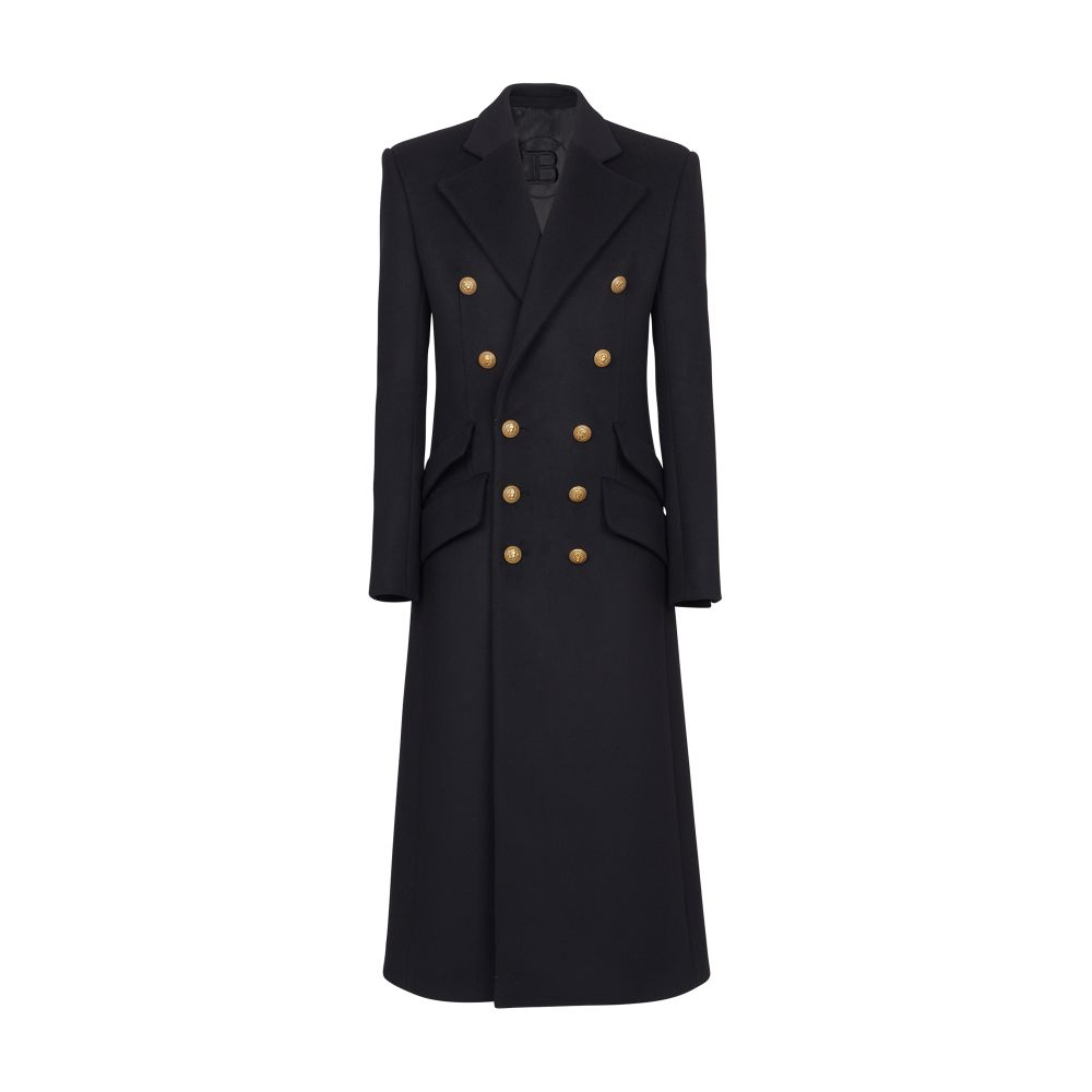 Balmain Long officer coat