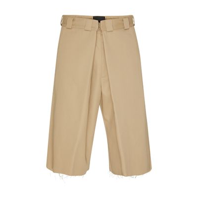 Givenchy Extra wide chino bermuda shorts in canvas