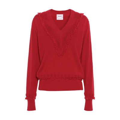 Barrie Timeless V-neck cashmere jumper