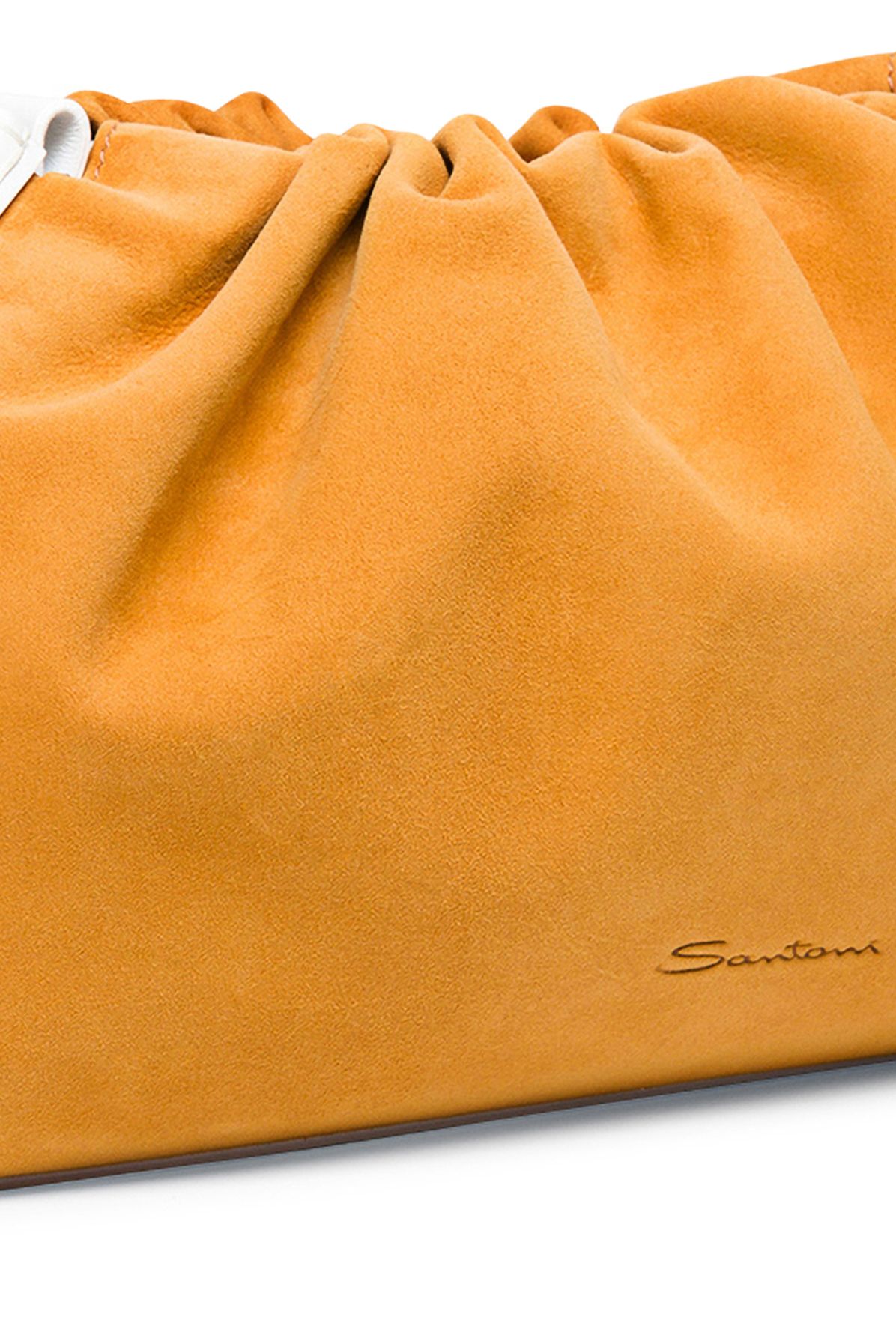 Santoni Suede pouch