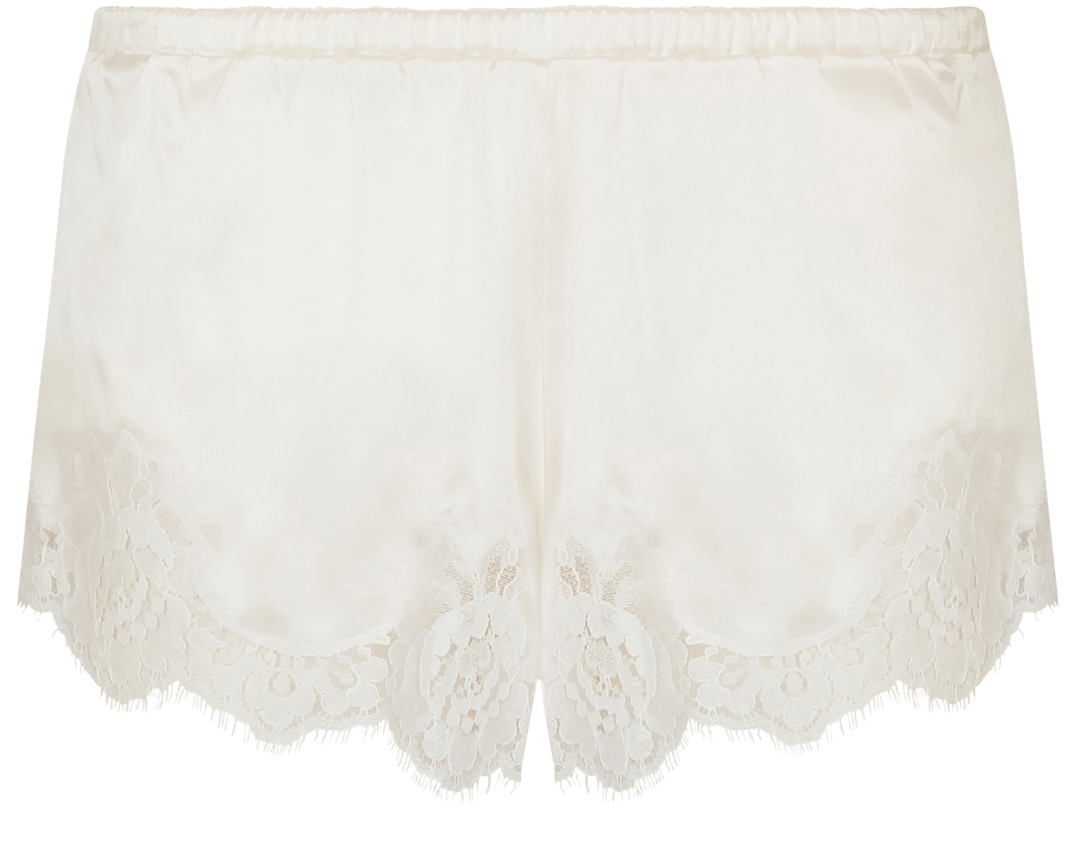 Dolce & Gabbana Shorts in satin with lace