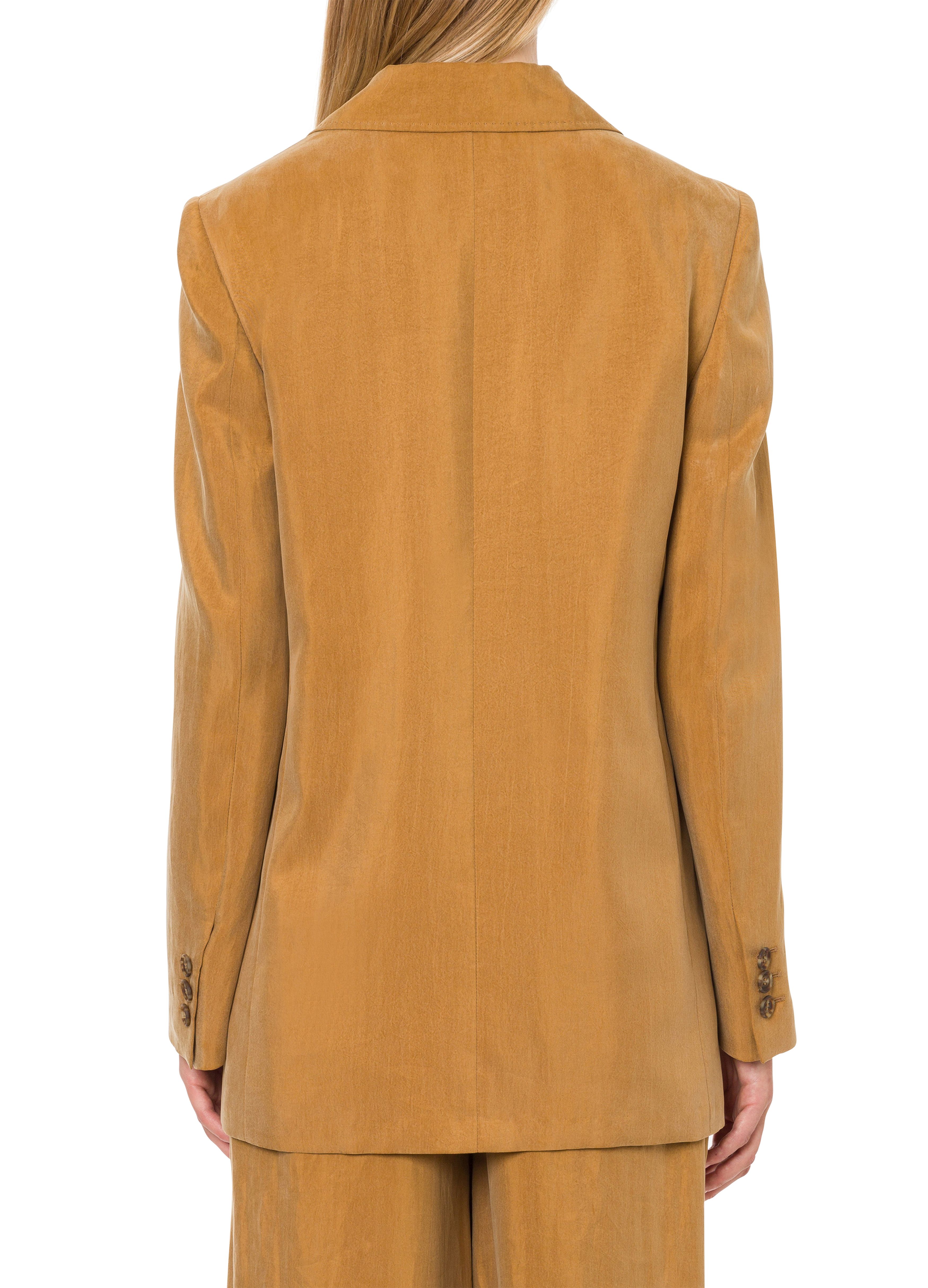 Alberta Ferretti Washed twill jacket