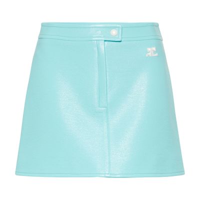 Courrèges Vinyl Reedition skirt