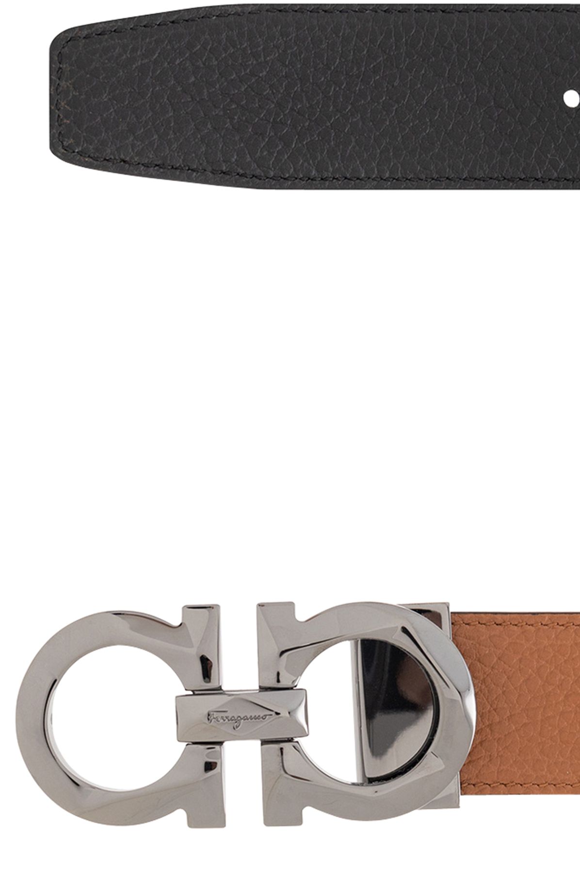 Salvatore Ferragamo Reversible belt with logo