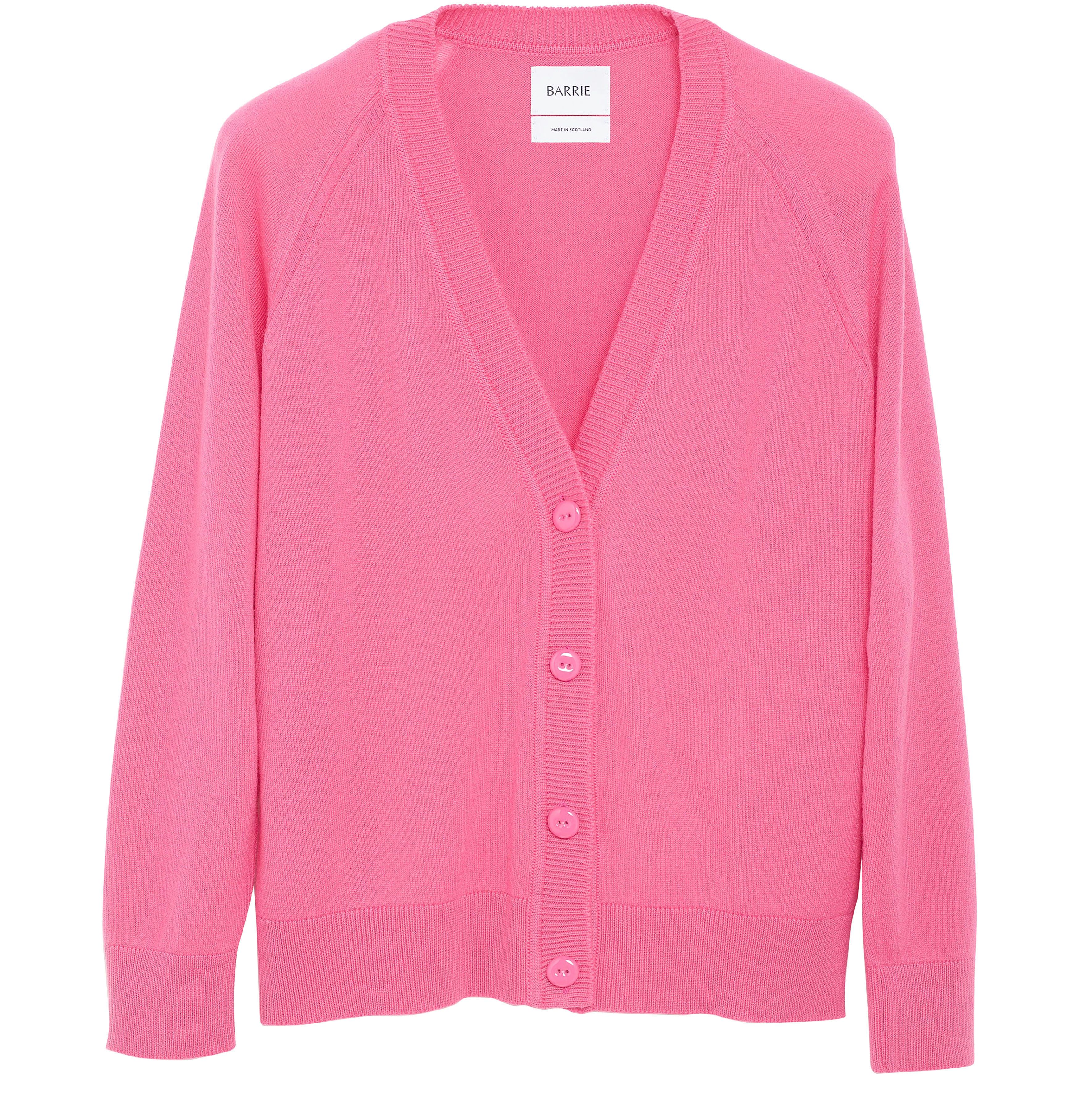 Barrie V-neck cashmere cardigan