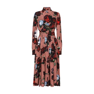 Dolce & Gabbana Charmeuse shirt dress