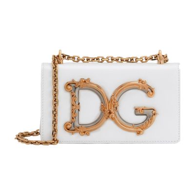 Dolce & Gabbana Calfskin DG Girls phone bag