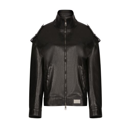 Dolce & Gabbana Oversize bullskin jacket