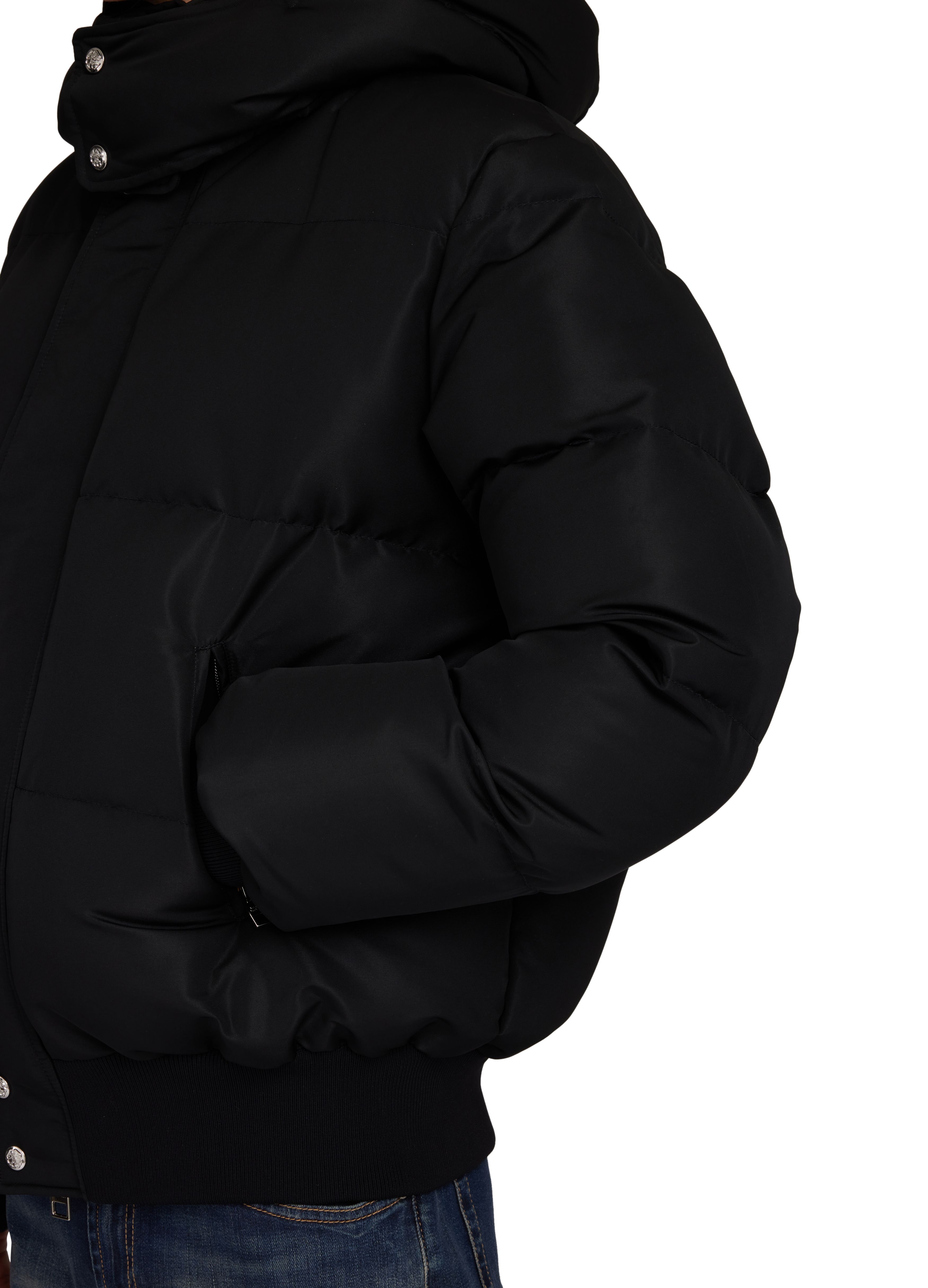 Alexander McQueen Puffer jacket with hood