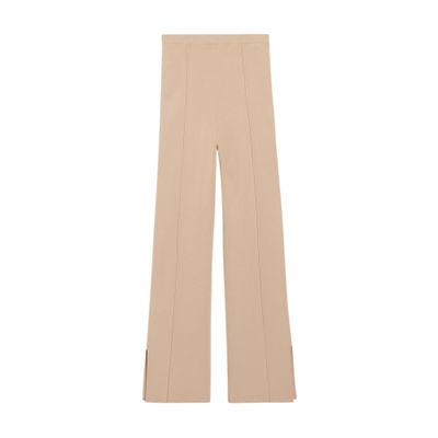  Straight cut trousers slits