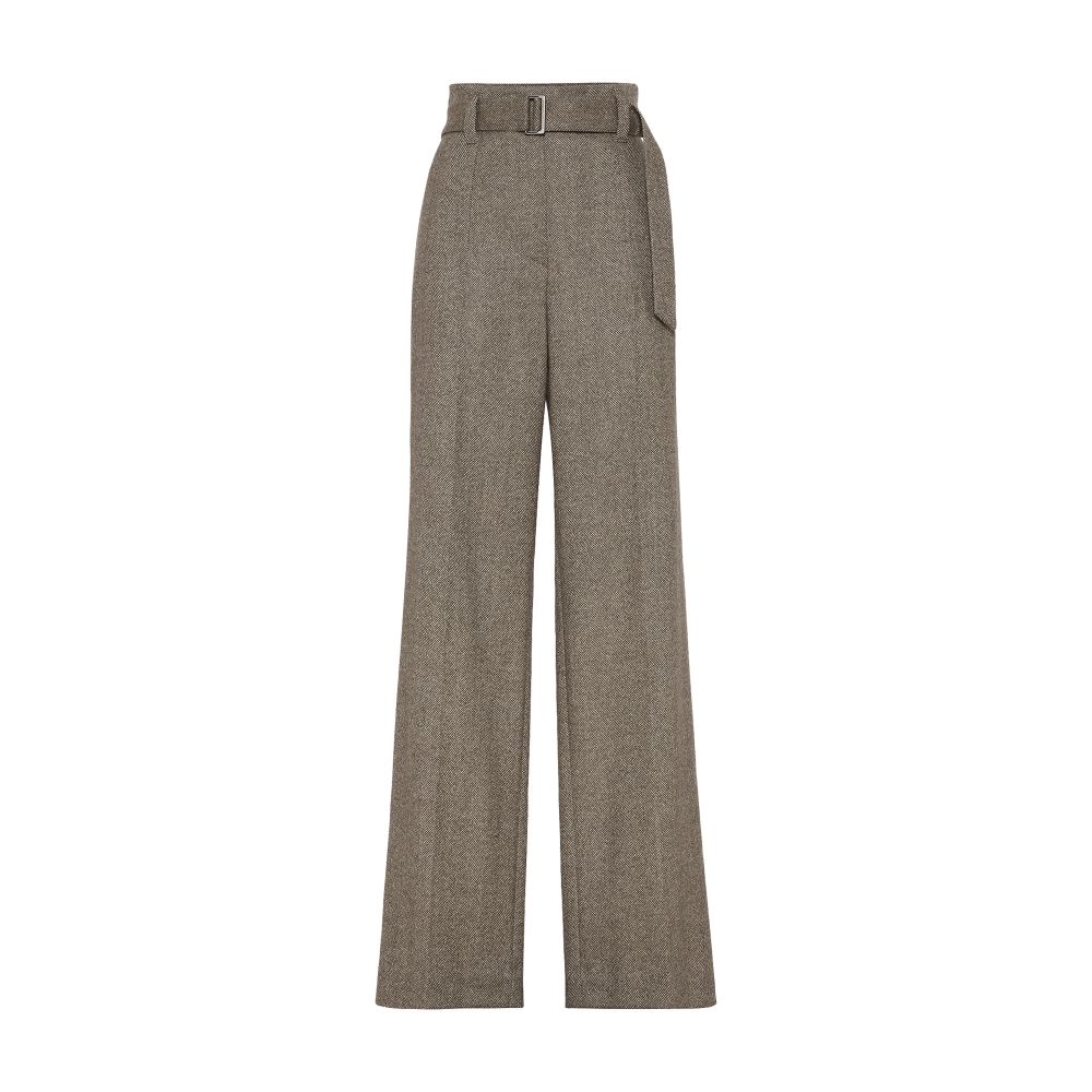 Brunello Cucinelli Loose Corset trousers with monili