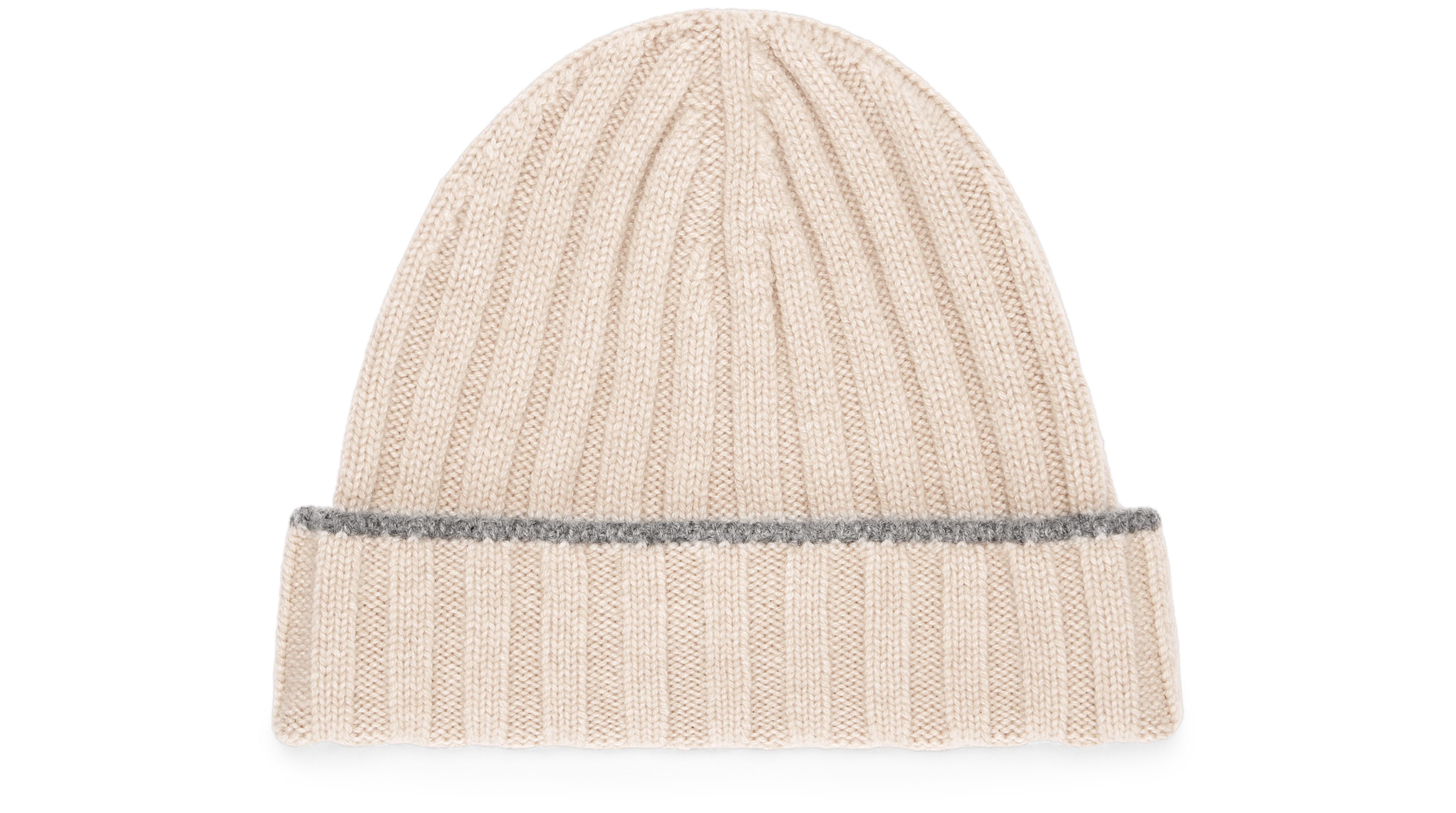 Brunello Cucinelli Cashmere rib knit beanie