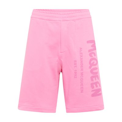 Alexander McQueen Graffiti Short