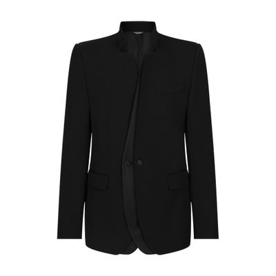 Dolce & Gabbana Single-breasted wool jacket