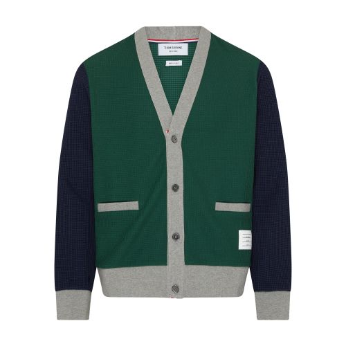 Thom Browne Funmix V neck cardigan