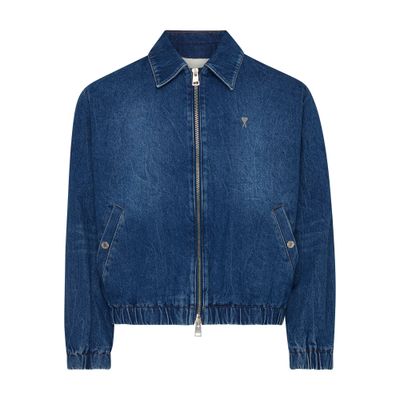  Ami de Caur zipped denim jacket